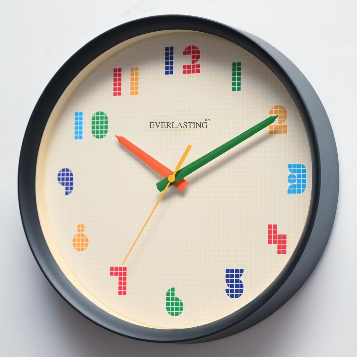 Everlasting Clocks 11.5" Pacman Digits Wall Clock