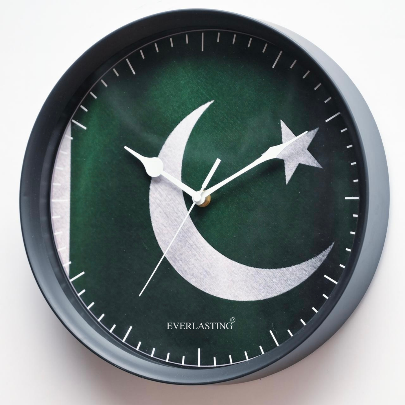 Everlasting Clocks 11.5" Mohib-Ne-Watan Pakistan Wall Clock